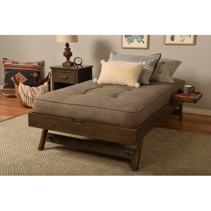 Kodiak Furniture Twin Solid Wood Daybed with Trundle Wayfair Canada